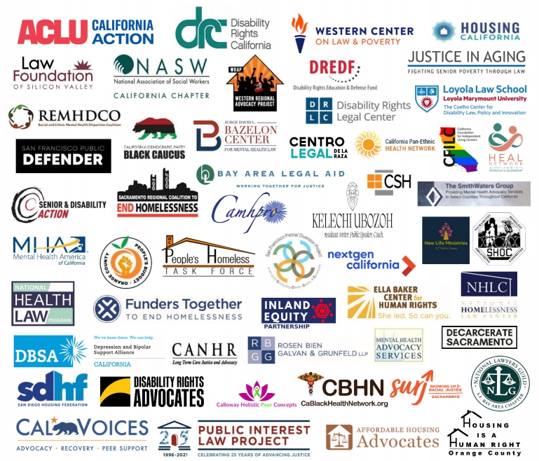 Logos of the organizations that signed the letter.