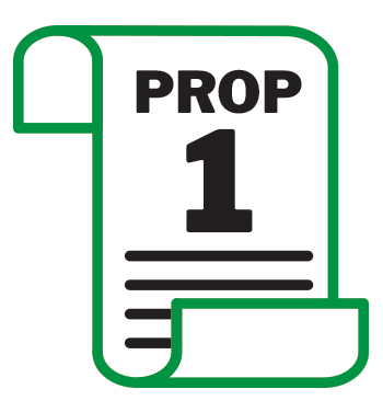 Icon of Prop 1 Ballot