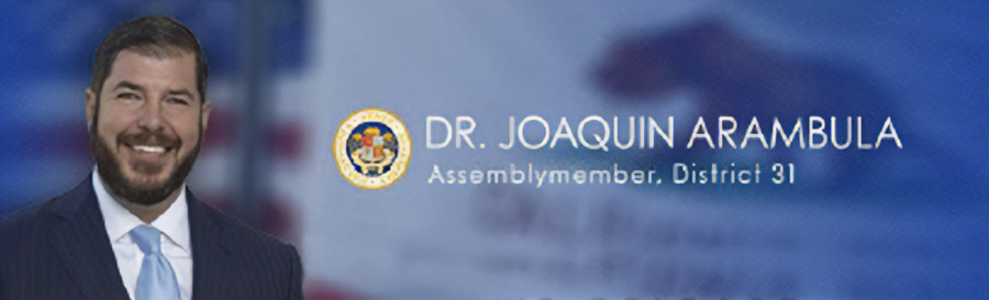 Photo of Assemblymember Dr. Joaquin Arambula