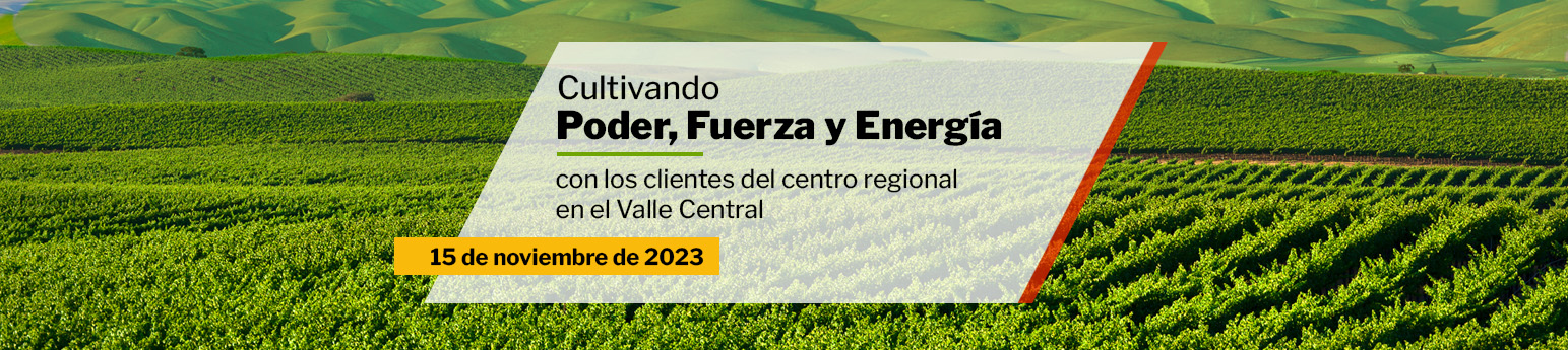 Cultivando poder, fuerza y energía con los clientes del centro regional en el Valle Central