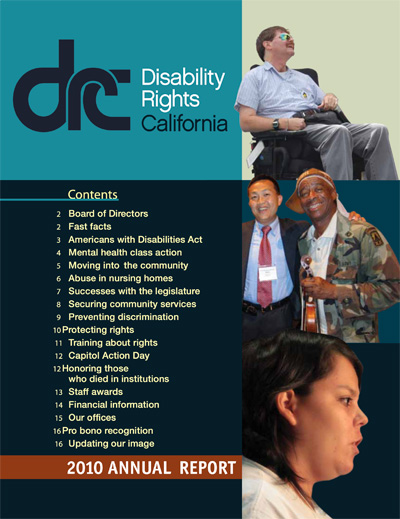 Cover of 2010 DRC Annual Report