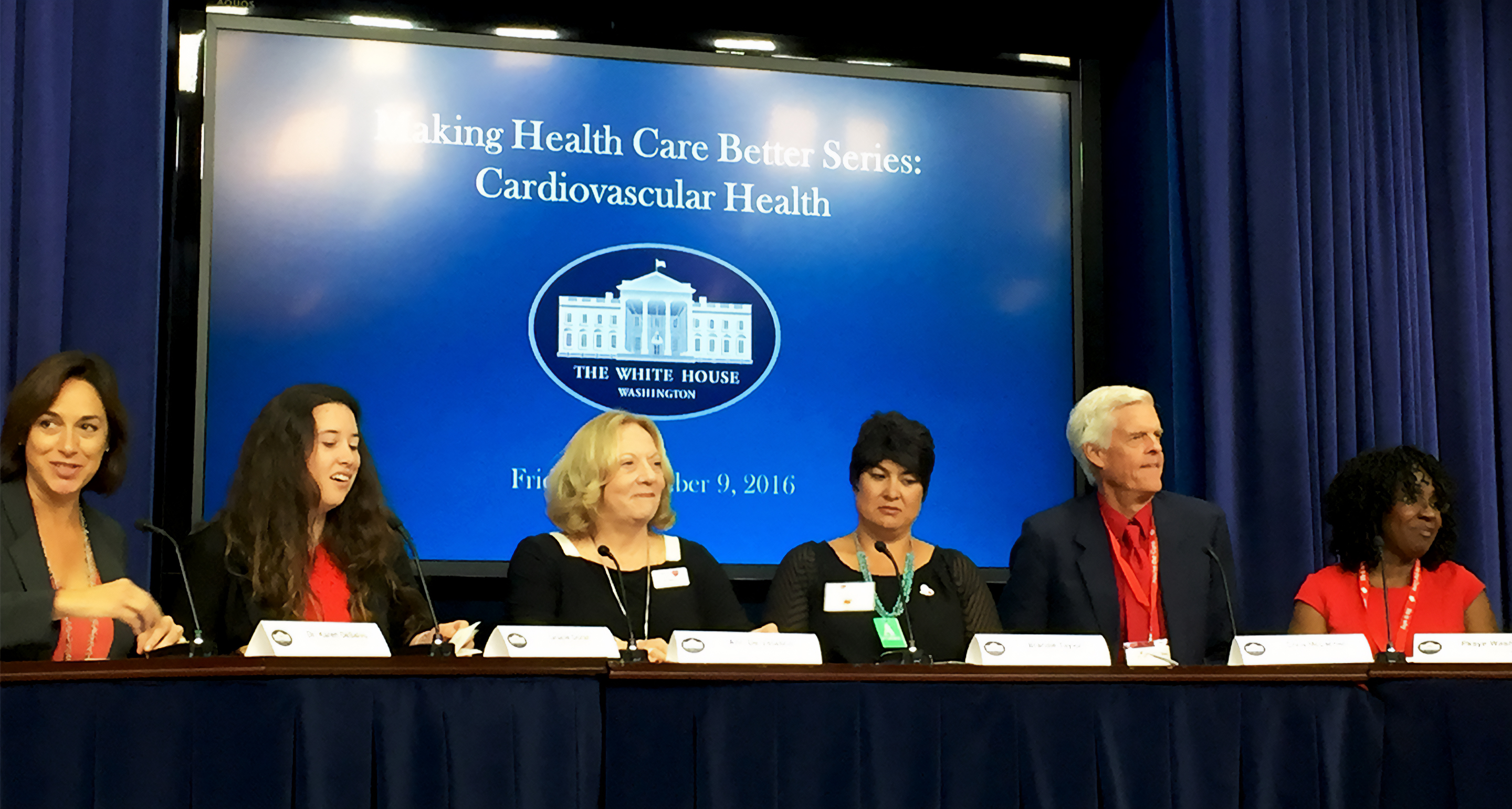 Gracie spoke on a panel about the Affordable Care Act at the White House.