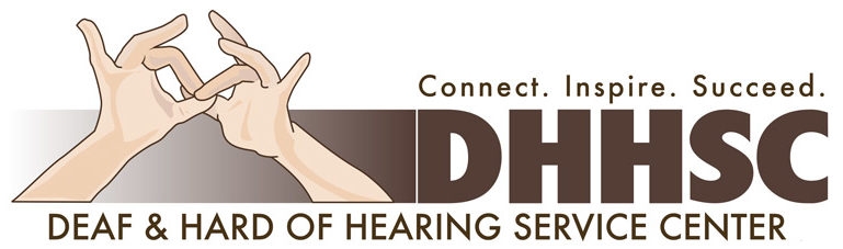Logo for Deaf and Hard of Hearing Service Center in Fresno